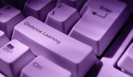 Distance learning is a form of education where there is no face-to-face contact with teachers, lecturers or other students in a classroom environment.